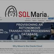 Provisioning An Autonomous Transaction Processing Database