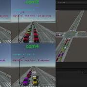 Traffic System Simulation With AI