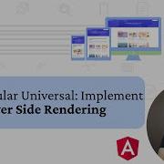 Using Angular Universal Implement Server Side Rendering
