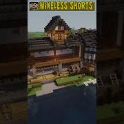 Medieval Lumbermill House Build Timelapse Full Shaders Shorts Minecraft