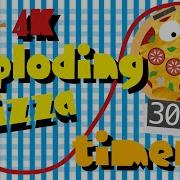 4K EXPLODING Pizza Timer Bomb 30 Second Fun Countdown For Kids