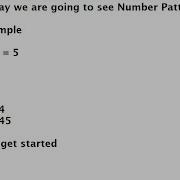 Basic Number Pattern In Java Program Code Available Triangle Pattern