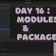 Day 16 Modules And Packages Python Malayalam