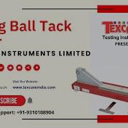 Rolling Ball Tack Tester Quick Stick Tester Hot Tack Testers Adhesive Ball Tack Tester ASTM D3121
