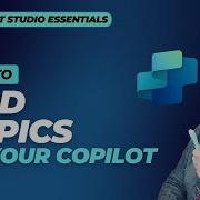 Copilot Studio Tutorial Work With Topics