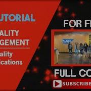 SAP Quality Management Quality Notifications SAP QM SAP Tutorial For Free SAP ERP Software