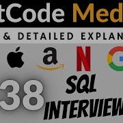 LeetCode Medium 184 Самая высокая зарплата в отделе Вопрос SQL для собеседования на Amazon с по