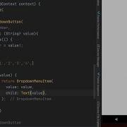 Create Dropdown Button In Flutter
