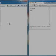 PHP AJAX Chat Application 161 Part 1