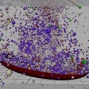 Maya NParticle Collision Events