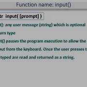 Python 3 X Console Input Output Part1