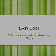 Easy Docs A Documentation And Knowledge Base WordPress Plugin