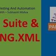05 Создайте набор тестов в TestNG и выполните его из файла TestNG XML