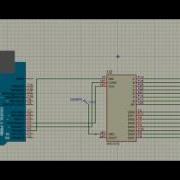 Proteus Simulation Of Beating Heart Led Matrix Display With 7219
