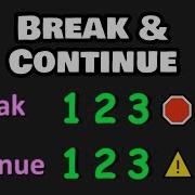 Learn Break Continue In 2 Minutes