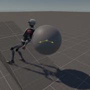 Self Balancing Active Ragdoll Demo 2 Pushing Around