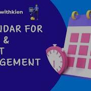 Make A Calendar For Work And Event Management With Python Coding With Kien Python Projects