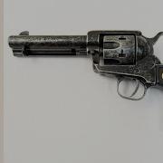 Сигнальный револьвер Colt Peacemaker M1873 античный