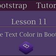 How To Change Text Color In Bootstrap