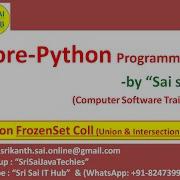 Python FrozenSet Collection With Union Intersection Operation Python Union Intersection 108