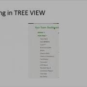 Info Search Tree View