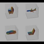 FoldingNet Interpretable Unsupervised Learning On 3D Point Clouds