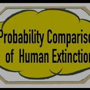 Probability Comparison Of Human Extinction