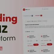 Build A Coding Quiz Plateform Using React Typescript And Tailwind Css Full Project