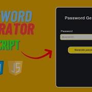 Create A Powerful Password Generator App HTML CSS JavaScript Tutorial Random Passwords Made Easy