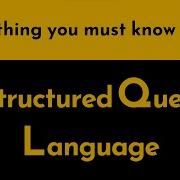 Что такое SQL Запросы к базам данных язык структурированных запросов Изучите SQL за 13 мину