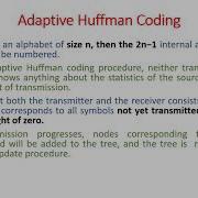 Unit 2 Lecture 03 Adaptive Huffman Coding Update Procedure