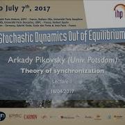 Theory Of Synchronization Lecture 1