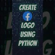 Facebook Logo Using Python Turtle Shorts Python Pythonturtle Facebook Facebooklogo