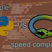 A Simple Python Vs PyPy Speed Comparison