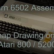 Lesson S4 Bitmap Drawing On The Atari 800 5200