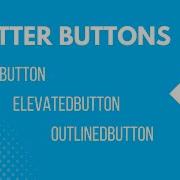 Flutter Buttons Types In Hindi Flutter TextButton ElevatedButton OutlinedButton
