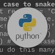 Elegant Python Function To Convert CamelCase To Snake Case