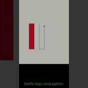 Netflix Logo Using Python Python Shorts Programming Coding