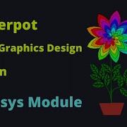 Draw Flowerpot Design Using Python Colorsys Module To Change Colours