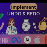 Implement UNDO REDO Explained And Solved Simplest Design