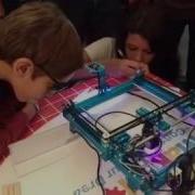MFR15 Maker Faire Rome 2015 Makeblock Mini XY Plotter Showcase