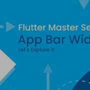 Flutter Course For Beginners Flutter Appbar Widget Custom AppBar Change Appbar Height Appbar