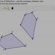 Line Of Reflection On GeoGebra