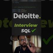 Most Asked Deloitte SQL Interview Questions Answers Deloitte Sql Sqlinterviewquestionsandanswers