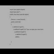 Creating A Simple Code How Drop Down Work Simple Input Form Using Java Applet
