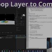 After Effects Scripting QuickTip Loop Layer To Comp