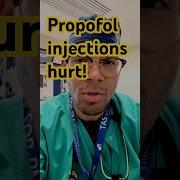 Why Does Propofol Diprivan Hurt Or Burn When I Get It Get It In A Larger IV