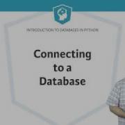 SQLAlchemy Connecting To A Database