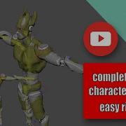 Easy Rig With Maya And Humanik Character Pipline Pt 6