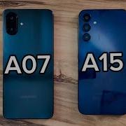 Samsung Galaxy A07 Vs Samsung Galaxy A15